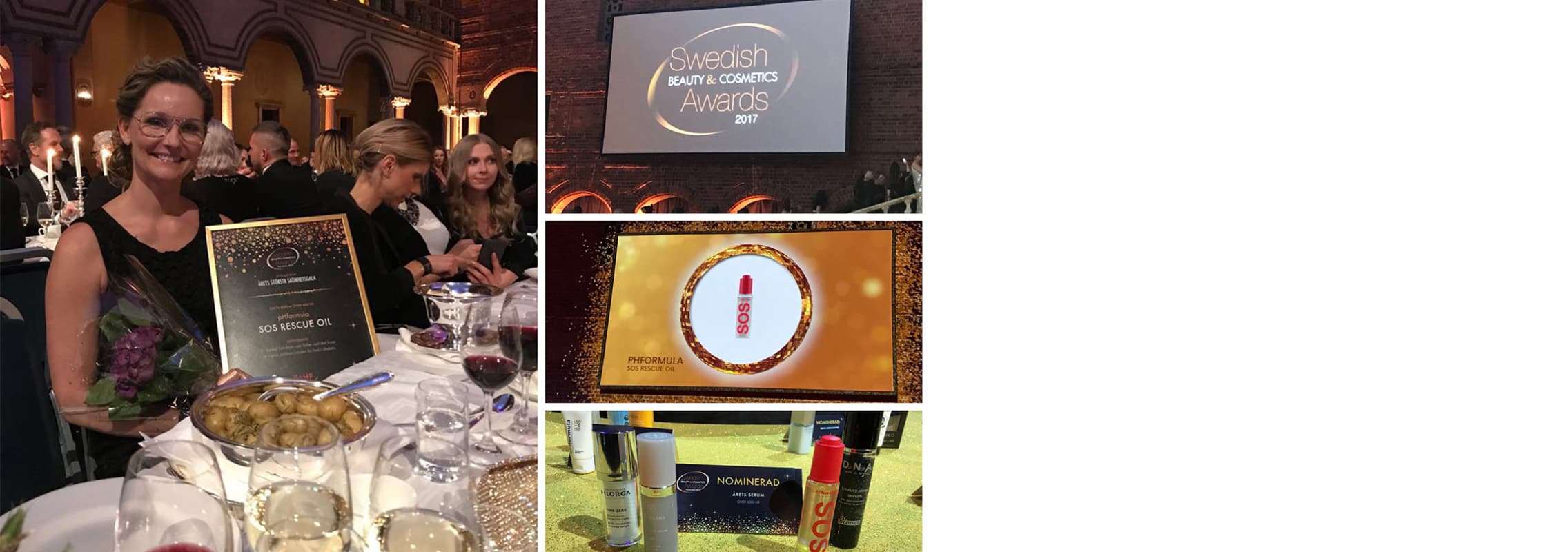 SWEDISH BEAUTY & COSMETICS AWARD 2017